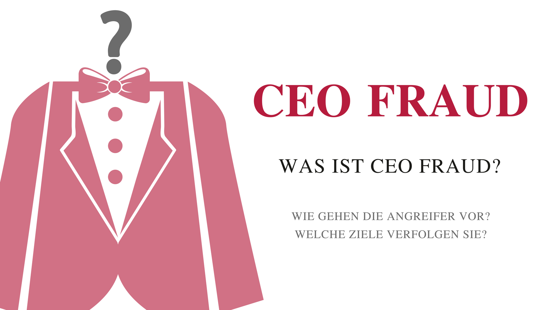 Ceo Fraud Was Ist Ceo Fraud Layer8 